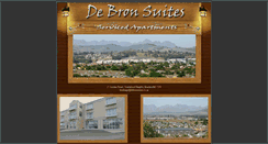 Desktop Screenshot of debronsuites.co.za
